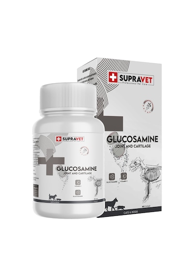 Glucosamine Kedi ve Köpek Eklem Sağlığı Glukozamin Tablet + Vitamin C 75 Tablet