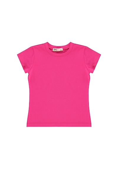 Civil Girls Basic 2-5 Yaş Tişört - Fusya Fuşya