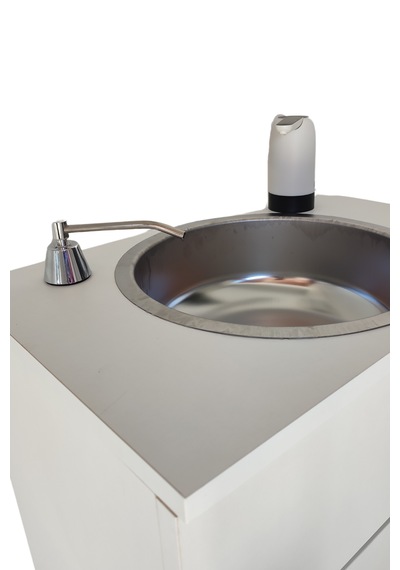 Seyyar Lavabo L20 Gri Gri