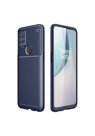 Oneplus Nord N10 5G Kılıf Negro Karbon Dizaynfull Ekran Koruma Na