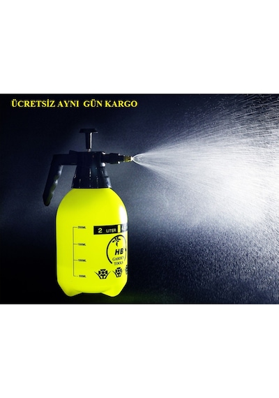 İlaç Pompası 2 Litre Temizlik İlaçlama El Pompası Hb Garden Tools