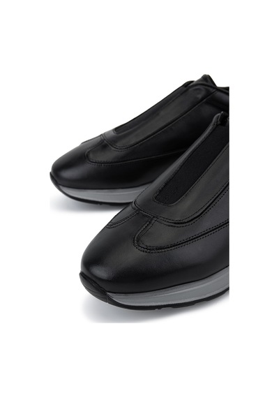 Tamer Tanca Erkek Hakiki Deri Siyah Sneakers & Spor Ayakkabı 771 88124 Erk Ayk Y26 Sıyah Dr