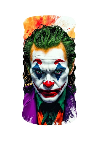 Bebo Store Extreme Outdoor Spor , Motorcu Ve Bisiklet Kullananlara Özel Desenli Buff Boyunluk Bandana Balaklava Joker-235 Diğer