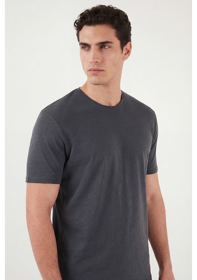 Buratti Erkek T Shirt 59020001 Antrasit Antrasit