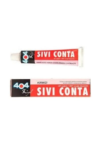 404 Sıvı Conta Kırmızı 45 Gram