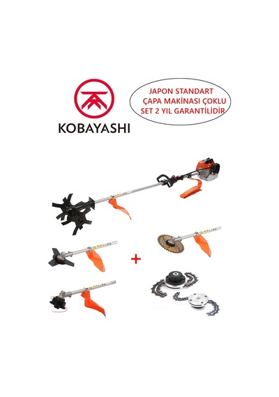 Kobayashı KOBA07 Japon Çapalama Makinesi Yan Tırpan