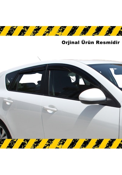 Mazda 3 Mügen Cam Rüzgarlığı Hb 2009-2014 Arası Çift Kelbk 4Lü N11.20968