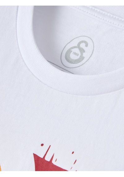 Gsstore Galatasaray Çocuk T-shirt C261038 Beyaz