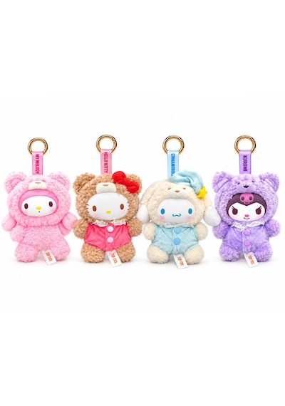 Masita Top Toy - Sanrıo Characters Latte Baby - Plush Doll Keychaın Blındbox 18 Cm Kutulu - Kutusuz 1 Adet Gönderilir 02 - Çok Renkli