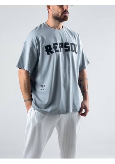 Cocopelli Gri Repsol Erkek T-shirt Coc3010