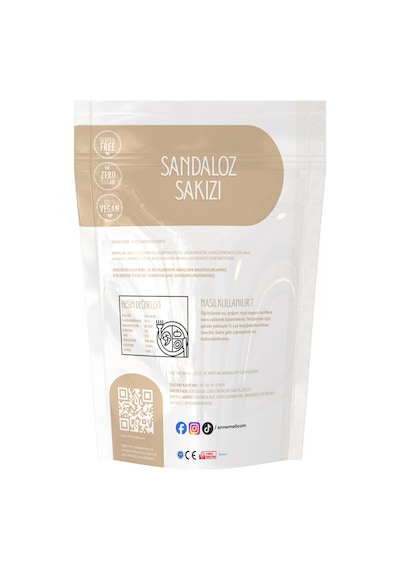 Sandaloz Sakızı 100 Gr Tane Sandaloz Sakızı, Doğal Reçine, Bitkisel Ürün