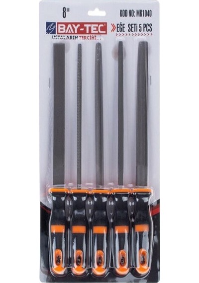 Baytec Eğe Seti 5 Parça 8x Mk1040 0763