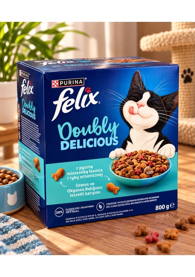 Purına Felix 800gr Somonlu Kuru Mama