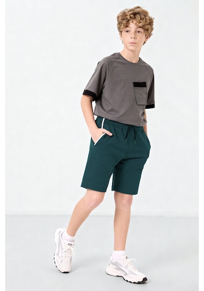 Tommylife Standart Fit Basic 3lü Paket Siyah-ekru-orman Yeşili Erkek Çocuk Şort - 11284 Siyah-orman Yeşili-ekru Tommylife Standart Fit Basic 3lü Paket Siyah-ekru-orman Yeşili Erkek Çocuk Şort - 11284 Siyah-orman Yeşili-ekru