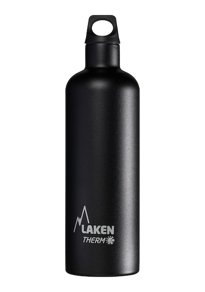 Laken 18/8 Çelik Futura Termos Şişe 0,75l - Siyah Lkte7n