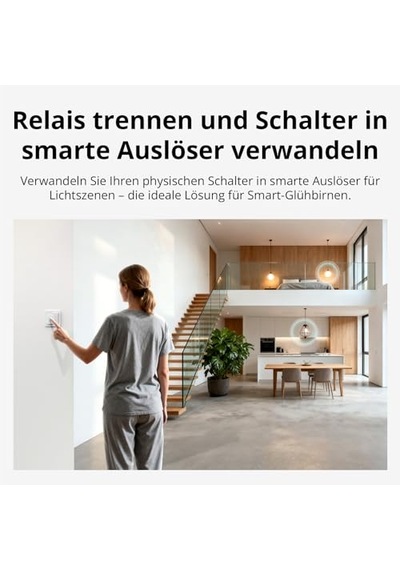 Mini-zb2gs-l Duo Nötrsüz Zigbee 2 Kanallı Akıllı Röle Mini-zb2gs-l