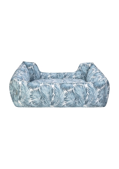 Hnrlıshp Pet Comfort Alpha Mavi-beyaz Köpek Yatağı L 105x85cm