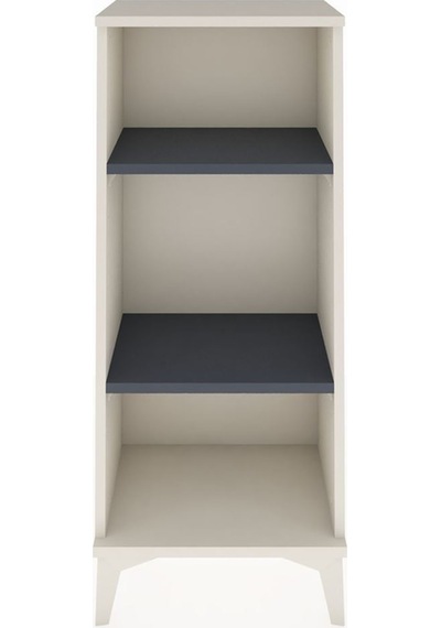 Arges Komodin 2 Raflı 44x30x106 Aytaşı-antrasit Aytaşı