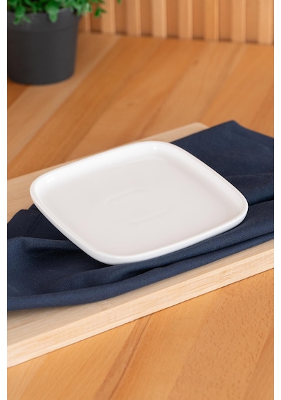 Acar Pure Royal Kare Tatlı Tabak - 15 Cm