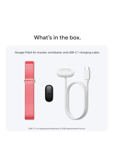 Google Fitbit Air - Fitness, Kalp Atış Hızı Ve Uyku Takibi İle Ekransız Aktivite İzleyici Akıllı Bileklik