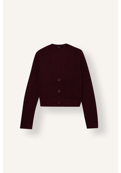 Defacto Regular Fit V Yaka Basic Düz Düğme Kapamalı Triko Hırka U2052az26wnbr452 Bordo-br452 Defacto Regular Fit V Yaka Basic Düz Düğme Kapamalı Triko Hırka U2052az26wnbr452 Bordo-br452