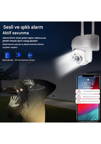 O-kam One3011 3mp Hareketli Wifi Akıllı Kamera , Yapay Zeka,