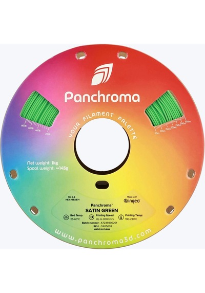 Panchroma Pla Filament Saten Yeşil - 1 Kg 1.75mm