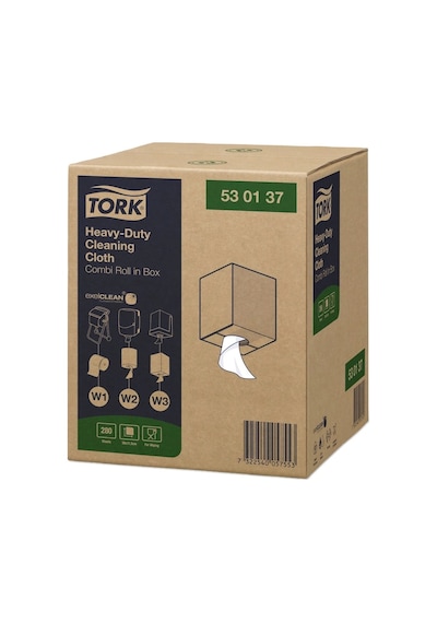 Tork 530137 Ağır Kir Temizlik Bezi Tek Katlı 1 Rulo X 280 Yaprak