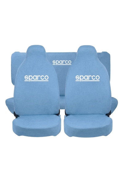 Sparco Oto Koltuk Kılıfı Ön Arka Set Mavi Üniversal