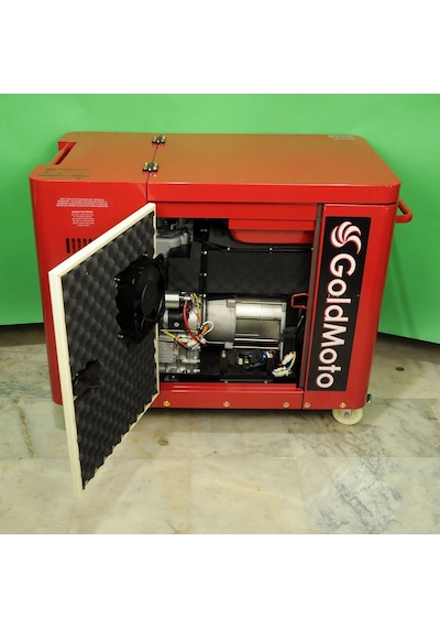 Goldmoto Gm12kdj 10kva Monofaze Marşlı Kabinli Dizel Jeneratör