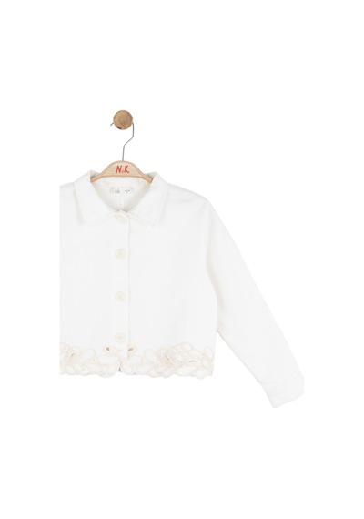Xo Kids Kız Çocuk Ceket 8-14 Yaş 31305 KREM
