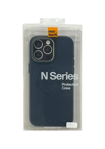 Nettech Apple Uyumlu  iPhone 15 Pro Max Nt-n012 Deri Magsafe Arka