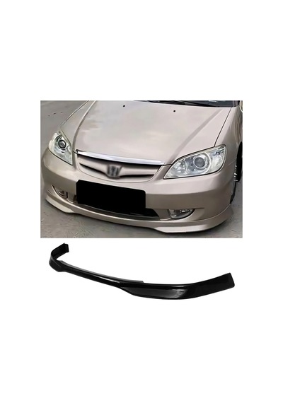 Honda Civic Vtec2 Typer Ön Ek Karlık Mat Siyah Plastik 2004 2003 2006 Makyajlı Kasa