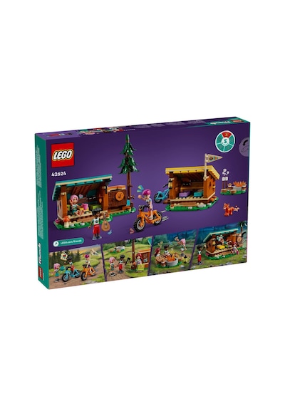 LEGO® 42624 Macera Kampı Şirin Kulübeler 437 Parça