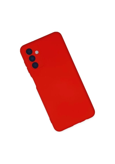 Newface Samsung Galaxy A04s Kılıf Nano İçi Kadife Silikon - Kırmızı