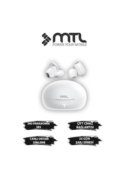 Ows Klipsli Kablosuz Bt V5.4 + Edr + Anc Kulak Üstü Premium Sporcu Kulaklığı Mt930