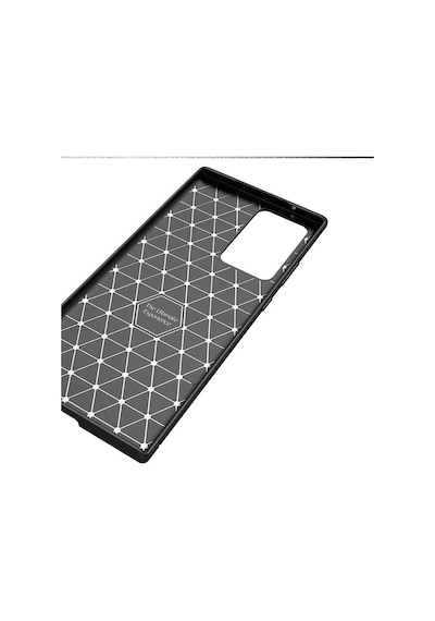 Rba Aksesuar Galaxy Uyumlu Note 20 Ultra Kılıf Rba Negro Silikon Kapak - Siyah Siyah