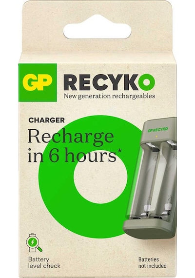 Gp Recyko E221 Usb 2'li Aa - Aaa Pil Şarj Cihazı Gpacse221004 Gpe221r21-2gtlb1