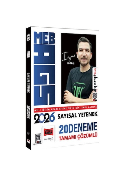 Yargı Yayınları 2026 Meb-ags Sayısal Yetenek Tamamı Çözümlü 20 Deneme İlyas Güneş