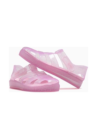 Igor İgor Star Glıtter Kaydırmaz Taban Çocuk Sandalet 21-30 22y Ks10265-star Glıter Pembe