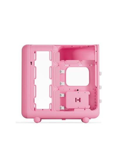 X50 Strawberry Milk Temperli Cam Usb 3.2 Atx Mid Tower Gaming Kasa Cs-hyte-x50g-sm