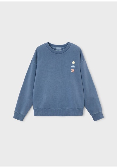 Mayoral Boston Erkek Çocuk Sweatshirt Mavi