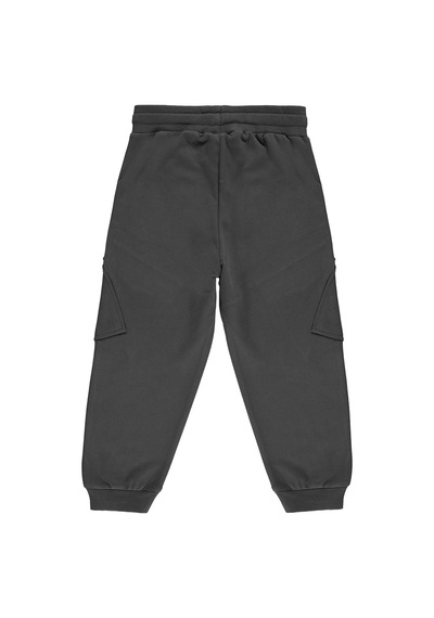 Civil Boys Basic Kargo Cepli 6-9 Yaş Eşofman Altı - Gri Antrasit