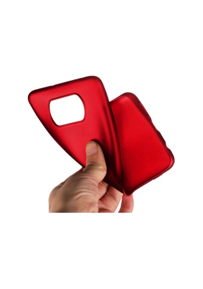 Noktaks - Poco X3 - Poco X3 Nfc - Poco X3 Pro Uyumlu - Kılıf Mat Soft Esnek Biye Silikon - T16644 - Kırmızı Kırmızı
