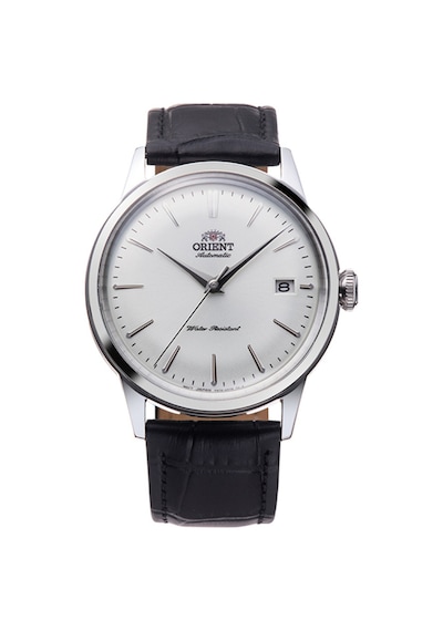 Orient Bambino Ra-ac0m03s30b Kurmalı Otomatik Deri Siyah Beyaz Kadran 42 Mm Erkek Kol Saati Gri Orient Bambino Ra-ac0m03s30b Kurmalı Otomatik Deri Siyah Beyaz Kadran 42 Mm Erkek Kol Saati Gri