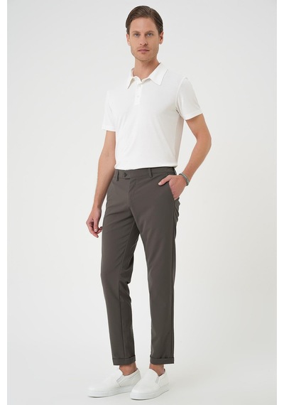 Efor Comfort Fit Beli Lastikli Yan Cep Haki Jogger Pantolon P 1150 Haki