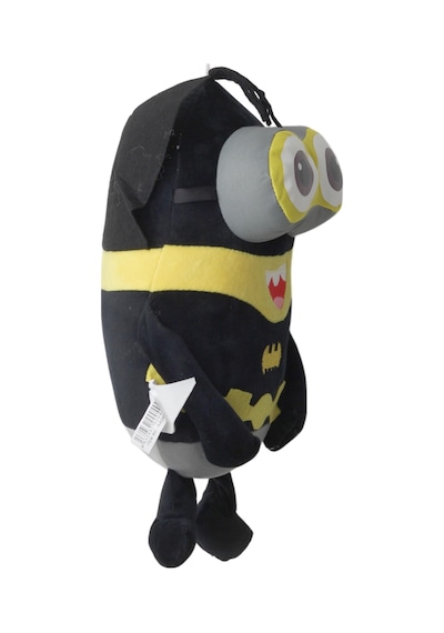 Despicable Me Minions Çılgın Hırsızlar Batman Versiyon Peluş Oyuncak Uyku & Oyun Arkadaşı 30 Cm. Siyah