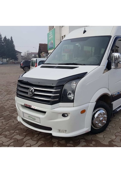 Volkswagen Crafter Ön Kaput Koruma Rüzgarlığı 3Mm Akrilik Abs