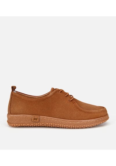 Hotiç Kadın Süet Deri Taba Esnek Tabanlı Günlük Loafer 01ayh320580a340 01ayh320580a340