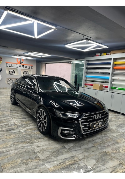 Audi A6 4k 2019 Ve Üzeri Uyumlu S Line Yükseltme Facelift Body Kit Seti Gri Trim -hazır Stok
